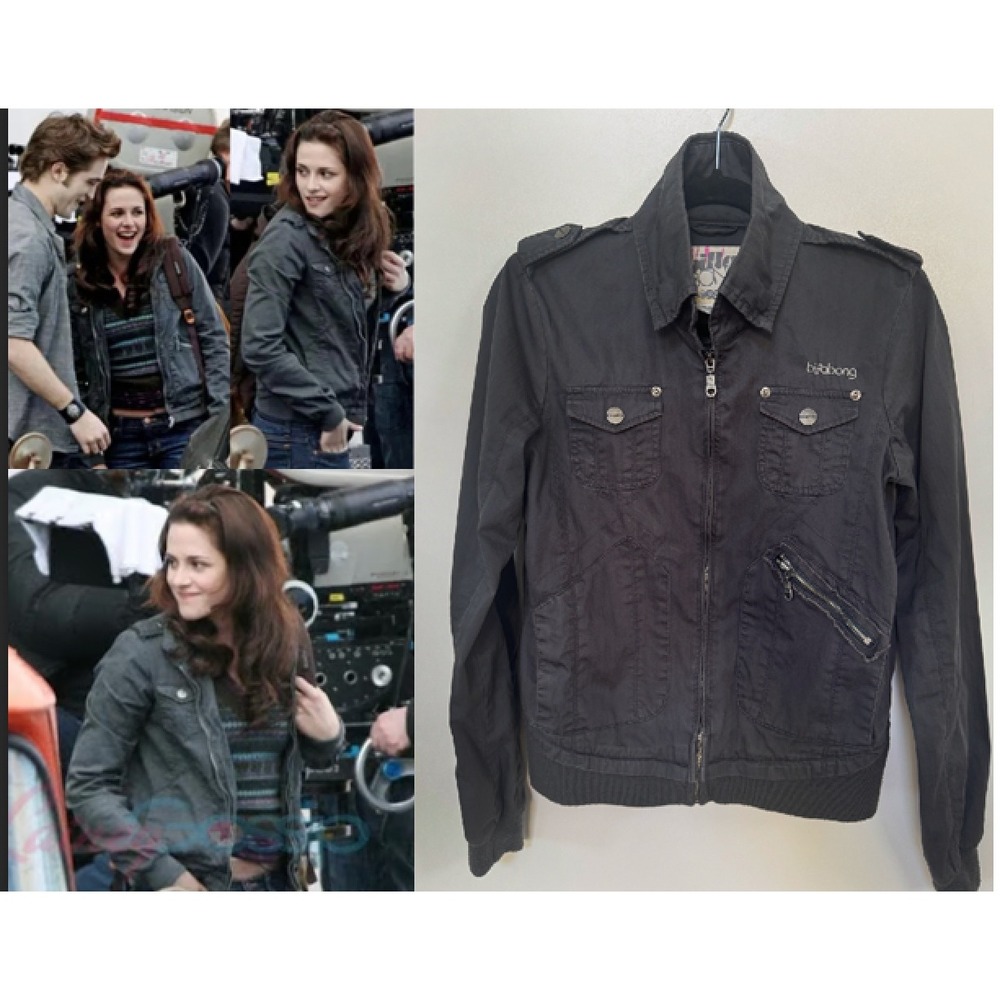 Billabong Hannah Jacket ASO Bella Swan Twilight New‎ Moon Size M Cosplay RARE